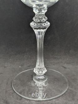Vintage Tiffin June Night Wine Glass Set of 6 8 Tall