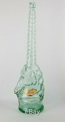 Vintage Unicorn Bottle Decanter Large Floor Display Chianti 27in Italy Italian