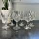 Vintage Villeroy & Boch VBC11 Claret Wine Glasses 5 3/8 Set Of 6 EUC