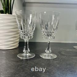 Vintage Villeroy & Boch VBC11 Claret Wine Glasses 5 3/8 Set Of 6 EUC