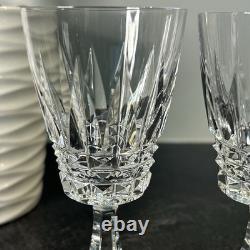 Vintage Villeroy & Boch VBC11 Claret Wine Glasses 5 3/8 Set Of 6 EUC