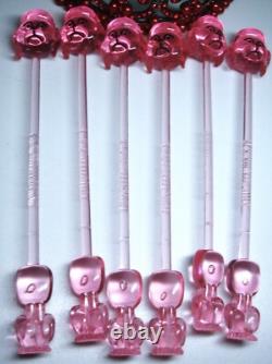 Vintage WINE GLASSES & POODLES Wine Glasses, Drink Charms, Napkins and Coasters