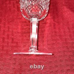 Vintage Waterford Alana Crystal Wine/water Glasses Set Of 6