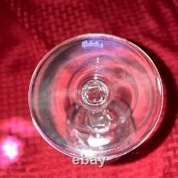 Vintage Waterford Alana Crystal Wine/water Glasses Set Of 6