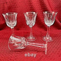 Vintage Waterford Ballyshannon Flair Claret Wine Glasses Set Of 4
