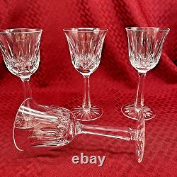 Vintage Waterford Ballyshannon Flair Claret Wine Glasses Set Of 4