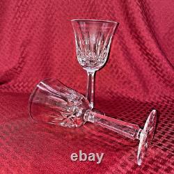 Vintage Waterford Ballyshannon Flair Water/wine Glasses Set Of 2