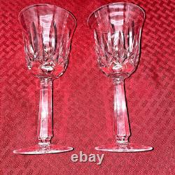 Vintage Waterford Ballyshannon Flair Water/wine Glasses Set Of 2