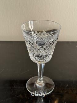 Vintage Waterford Crystal Alana Claret Wine Glasses Set of 8