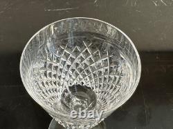Vintage Waterford Crystal Alana Claret Wine Glasses Set of 8