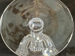 Vintage Waterford Crystal Alana Claret Wine Glasses Set of 8