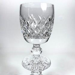 Vintage Waterford Crystal Boyne Cut Foot Port Wine Glasses (8) 4 Ireland