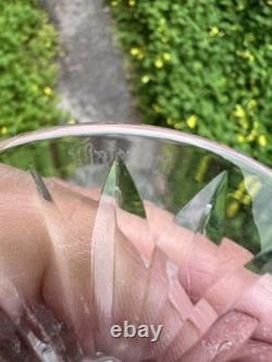 Vintage Waterford Crystal Lismore Hock Wine Glasses. Set of 5 All Marked