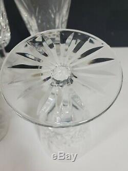 Vintage Waterford Crystal Lismore Water/Wine Glasses-6 7/8 Set Of 8