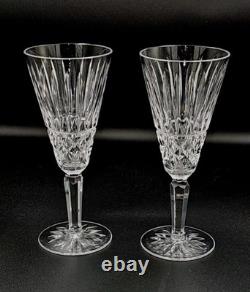 Vintage Waterford Crystal Maeve Pattern Wine Glasses 7 2pc Set