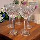 Vintage Waterford Crystal Set Of 5 Lismore Hock Wine Glasses NEW
