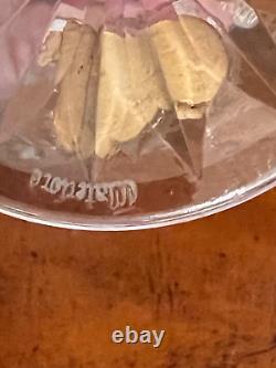 Vintage Waterford Crystal Set Of 5 Lismore Hock Wine Glasses NEW