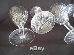 Vintage Waterford Crystal Set of Six (6) Maeve 6 7/8 Water/Wine Glasses