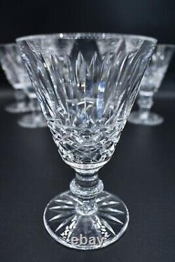 Vintage Waterford Crystal Tramore Wine Glasses Set of 6 1st QualityStunning