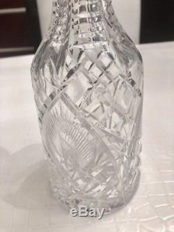 Vintage Waterford Crystal Whisky Wine Decanter WithStopper Shannon Jubilee 13 in