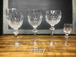 Vintage Waterford Curraghmore Red Wine Goblets X4