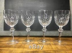 Vintage Waterford Curraghmore Water Goblets X7