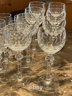 Vintage Waterford Fine Crystal Curraghmore 30 Pieces Stemware Wine Tumblers Etc