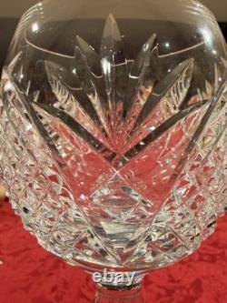 Vintage Waterford Lismore Crystal Balloon Wine Glasses 7 Signed Ex Cond 10pc