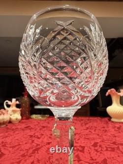 Vintage Waterford Lismore Crystal Balloon Wine Glasses 7 Signed Ex Cond 10pc Vintage Waterford Lismore Crystal Balloon Wine Glasses 7 Signed Ex Cond 10pc