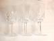 Vintage Waterford Lismore Crystal Claret Wine Glasses Set of 3