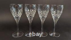 Vintage Waterford Lismore Nouveau 8 1/4 Wine Glass Set Of 4 Lot 2