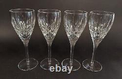 Vintage Waterford Lismore Nouveau 8 1/4 Wine Glass Set Of 4 Lot 2