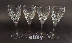 Vintage Waterford Lismore Nouveau 8 1/4 Wine Glass Set Of 4 Lot 2