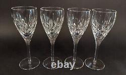 Vintage Waterford Lismore Nouveau 8 1/4 Wine Glass Set Of 4 Lot 2