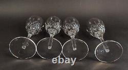 Vintage Waterford Lismore Nouveau 8 1/4 Wine Glass Set Of 4 Lot 2