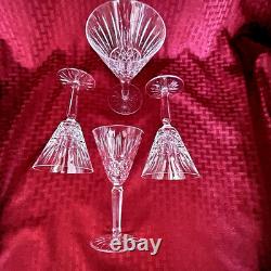 Vintage Waterford Maeve Pattern White Wine Glasses Set Of 4