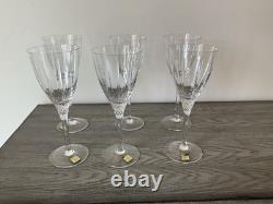 Vintage Waterford Marquis Arcadia Wine Glasses Set Of Six New With Tags