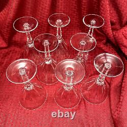 Vintage Waterford Sheila Water/wine Goblets Set Of 8