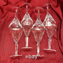 Vintage Waterford Sheila Wine Glasses Set Of 8