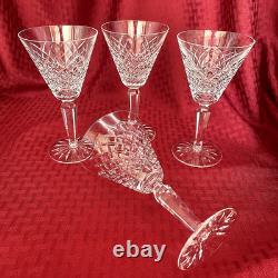 Vintage Waterford Templemore Pattern Wine Glasses Set Of 4