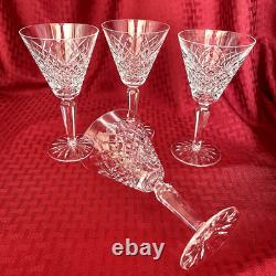 Vintage Waterford Templemore Pattern Wine Glasses Set Of 4