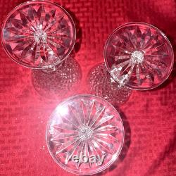 Vintage Waterford Templemore Water/wine Goblets Set Of 3