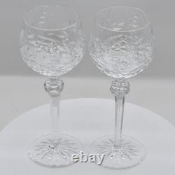Vintage Wedgwood Sovereign Pair Of Hock Wine Glasses 8