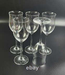 Vintage White Wine Vintage by WATERFORD CRYSTAL 8 5/8 Long Set of 5