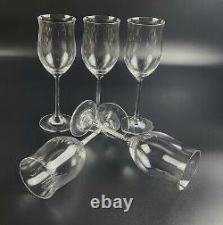 Vintage White Wine Vintage by WATERFORD CRYSTAL 8 5/8 Long Set of 5
