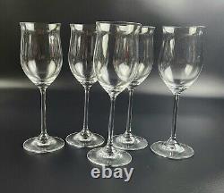 Vintage White Wine Vintage by WATERFORD CRYSTAL 8 5/8 Long Set of 5