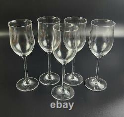 Vintage White Wine Vintage by WATERFORD CRYSTAL 8 5/8 Long Set of 5