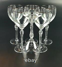 Vintage Wine Glass Madison (Platinum Trim) by LENOX Set of 7