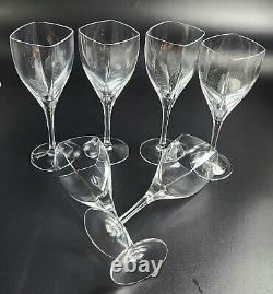 Vintage Wine Glass Panache Clear by MIKASA Set of 6 8 1/4 Tall