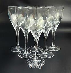 Vintage Wine Glass Panache Clear by MIKASA Set of 6 8 1/4 Tall